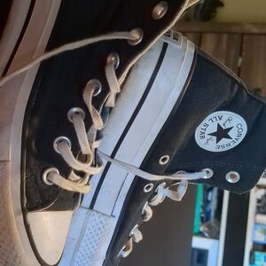 Converse Black High-Top Sneakers